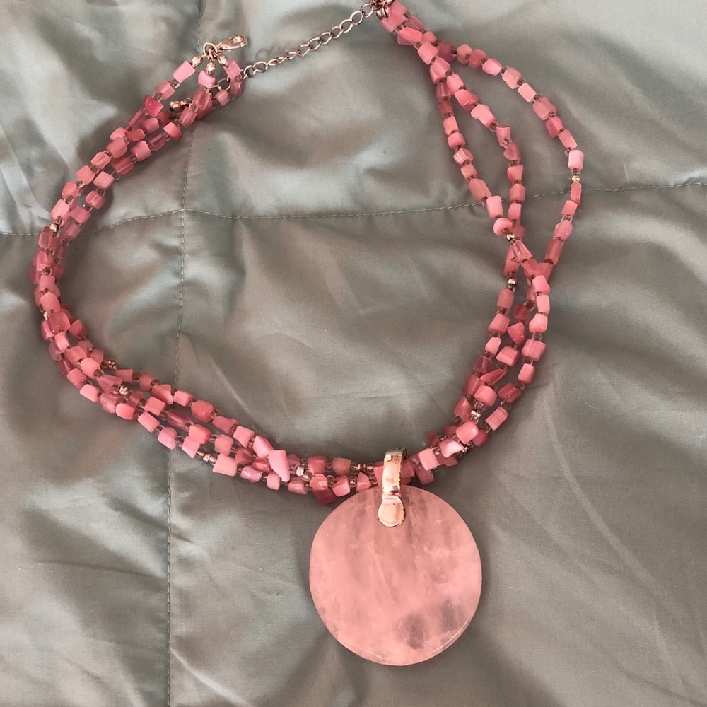 Premier Designs Jewelry Necklace & Removable Stone
